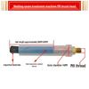 Stainless Steel Weld Cleaning Brush Head - M6/M8/M10 Durable Electrolytic Brush Accessory