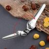Chestnut Opener Chestnut Clip Stainless Steel Chestnut Cutter Tool Kitchen Multifunctional Chestnut Opener Nut Cracker