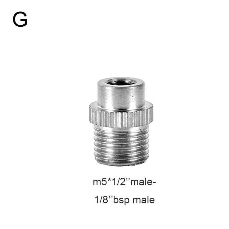 1Pc Airbrush Adaptor Fitting Accessories Replacement Part Coupling Connector Tool For Compressor And Air Brush Hose