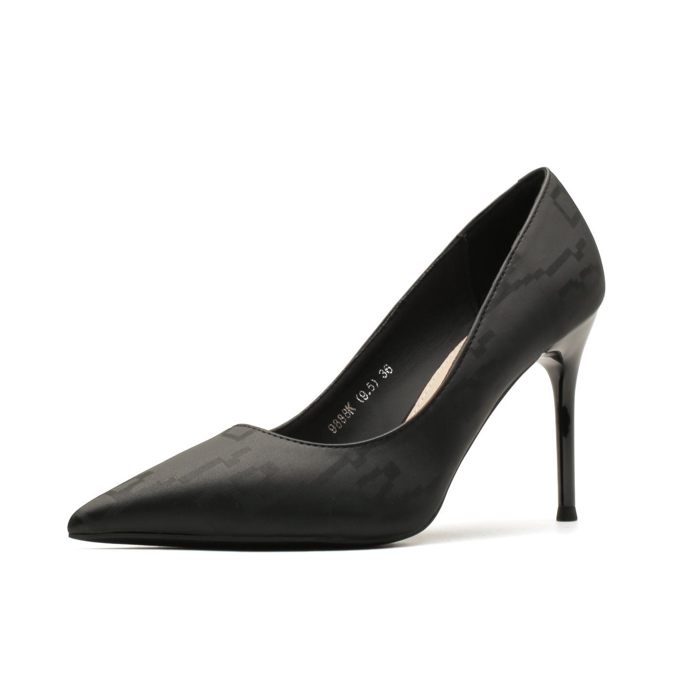 

Туфли на шпильке с заостренным носком на высоком каблуке, простые, элегантные, повседневные, универсальные, женские туфли 40