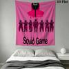 Squid Game print Pattern Home Decor Tapestry, Wall Hanging, Decorative RV Wall Cloth.ZGT0914327