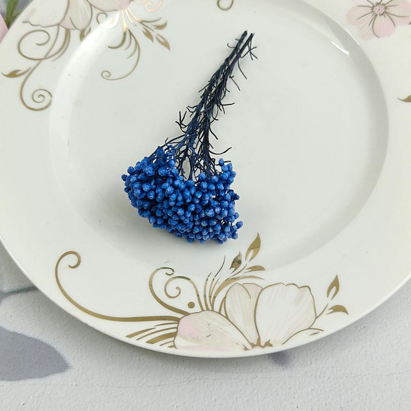 Blue Series Dried Flower DIY Kit: Hydrangea, Thousand-Layer Gold, Eucalyptus Leaf Souvenir Decoration