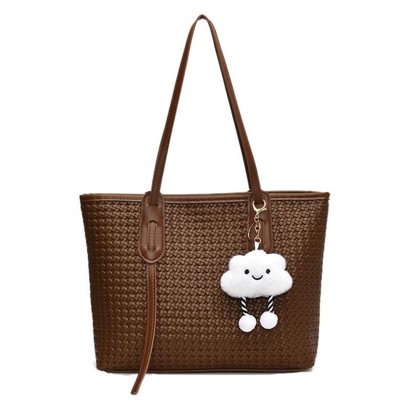 Casual commuter bag women's large capacity 2025 new autumn and winter versatile retro shoulder bag fashion tote bag