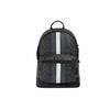 West 35 Classic Monogram Blau Weiß Gestreift Rucksack mit großem Fassungsvermögen Herren Rucksack Schwarz Grau 3001-QBOH0