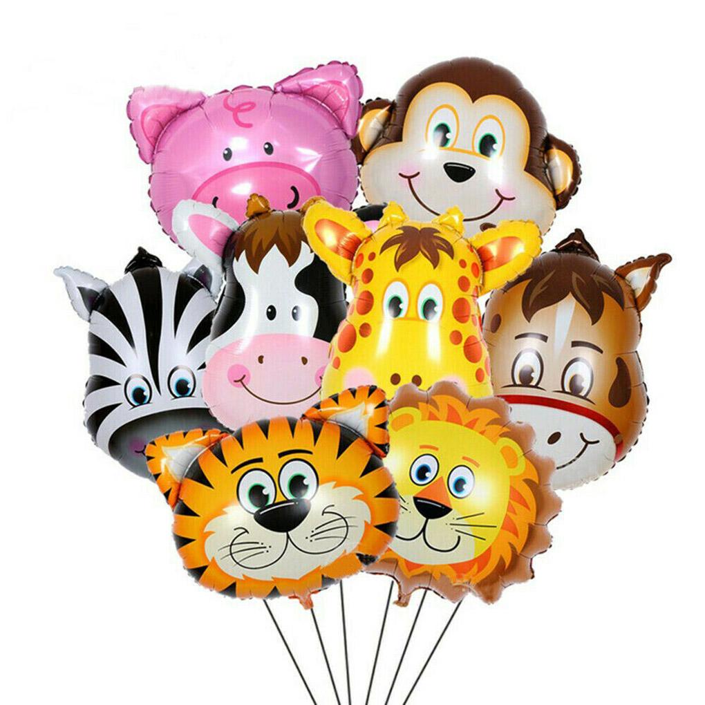 Párty balónek z hliníkové fólie Kreslený balónek se zvířetem Domácí hotelová restaurace nafouknutá dekorace