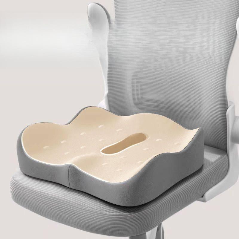 Memory Cotton Seat Cushions Tailbone Decompression Cushions Office Sedentary Artifacts Chairs Comfortable Waist Backrests