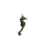 Brass Dolphin Figurine Vintage Handcrafted Rustic Finish Perfect For Aquarium Fish Tank Home Decor Collection