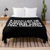 A Man Like Me (white) Throw Blanket
