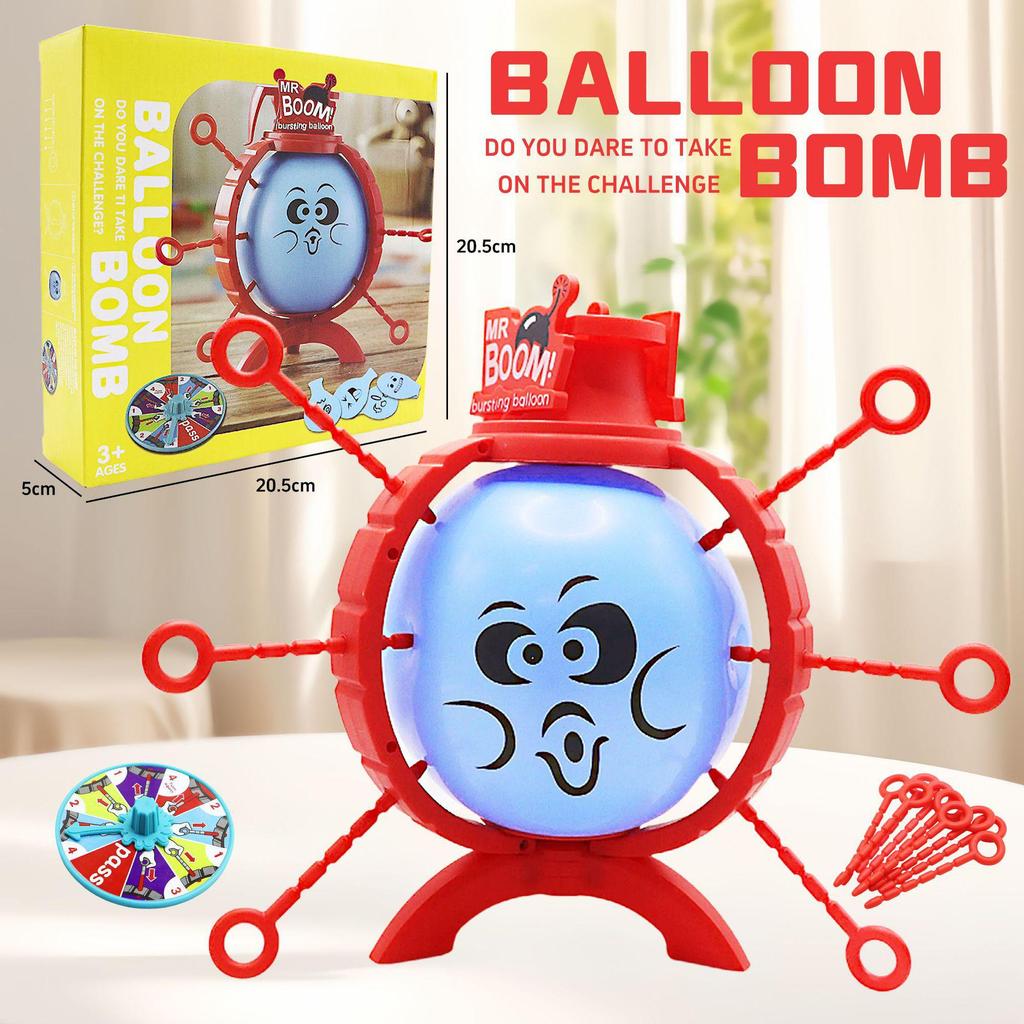 Cross Zha Pop Boom Boom Balloon Prank Interactive Desktop Educational Toy