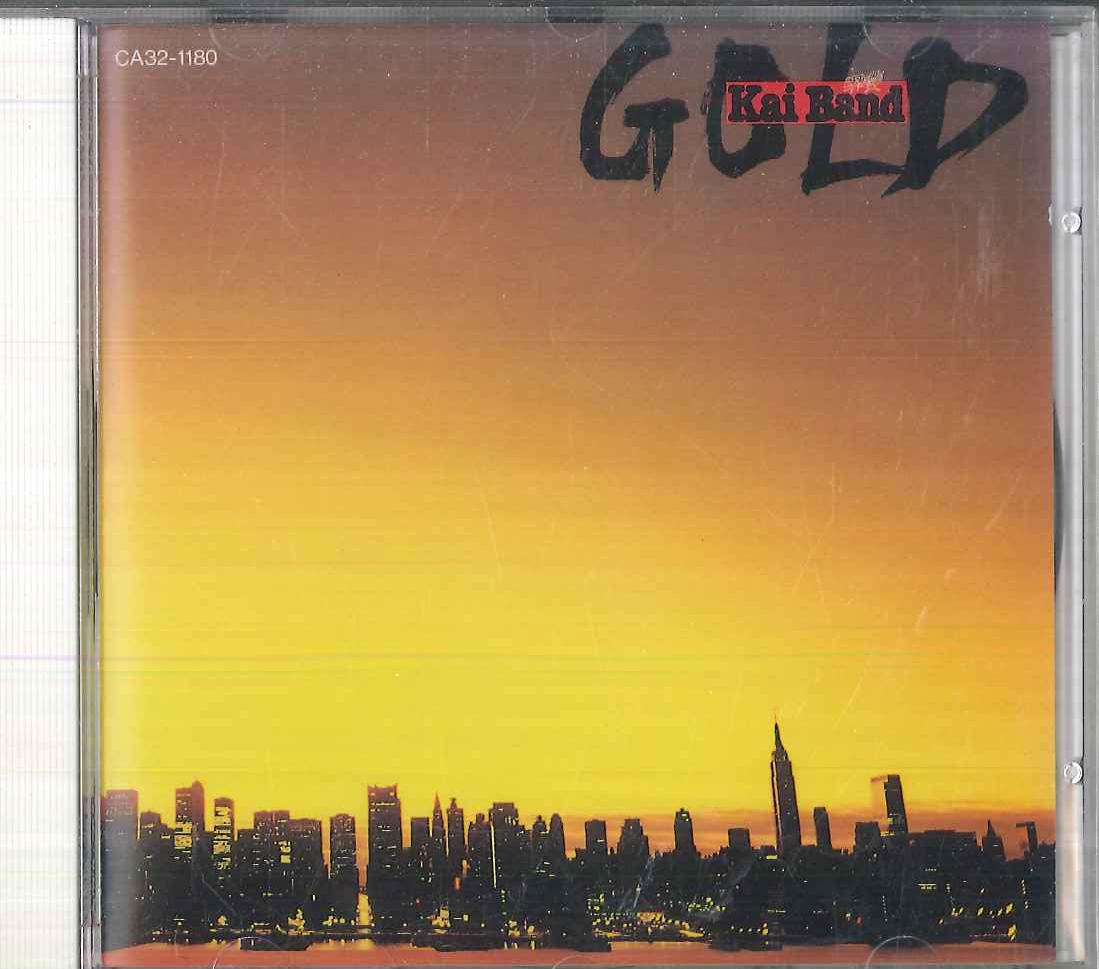 

CD KAI BAND - Gold CA321180 TOSHIBA EMI 1985 Japan Japanese Pop/Rock Used
