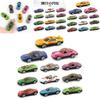 Alloy Race Car Model Toy Set With Sliding Function For Boys And Kids Playroom Decor