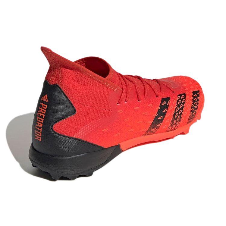 Adidas Predator Freak.3 TF Demonscale - Solar Red Unisex Sneakers Core-Black FY6311