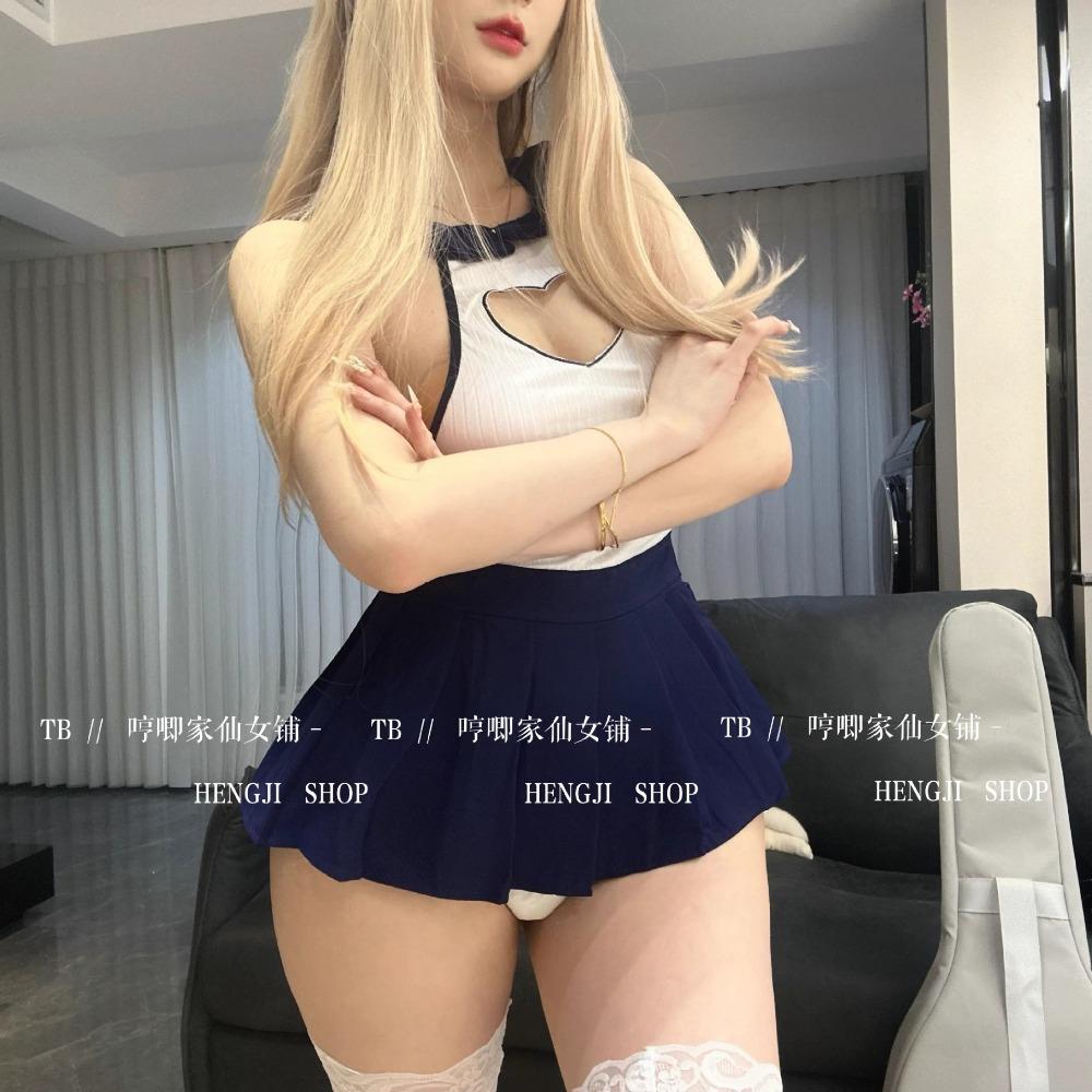 Sex Underwear Role-playing Uniform Temptation Milk Free Miniskirt Sweet Pure Desire One Piece Hair