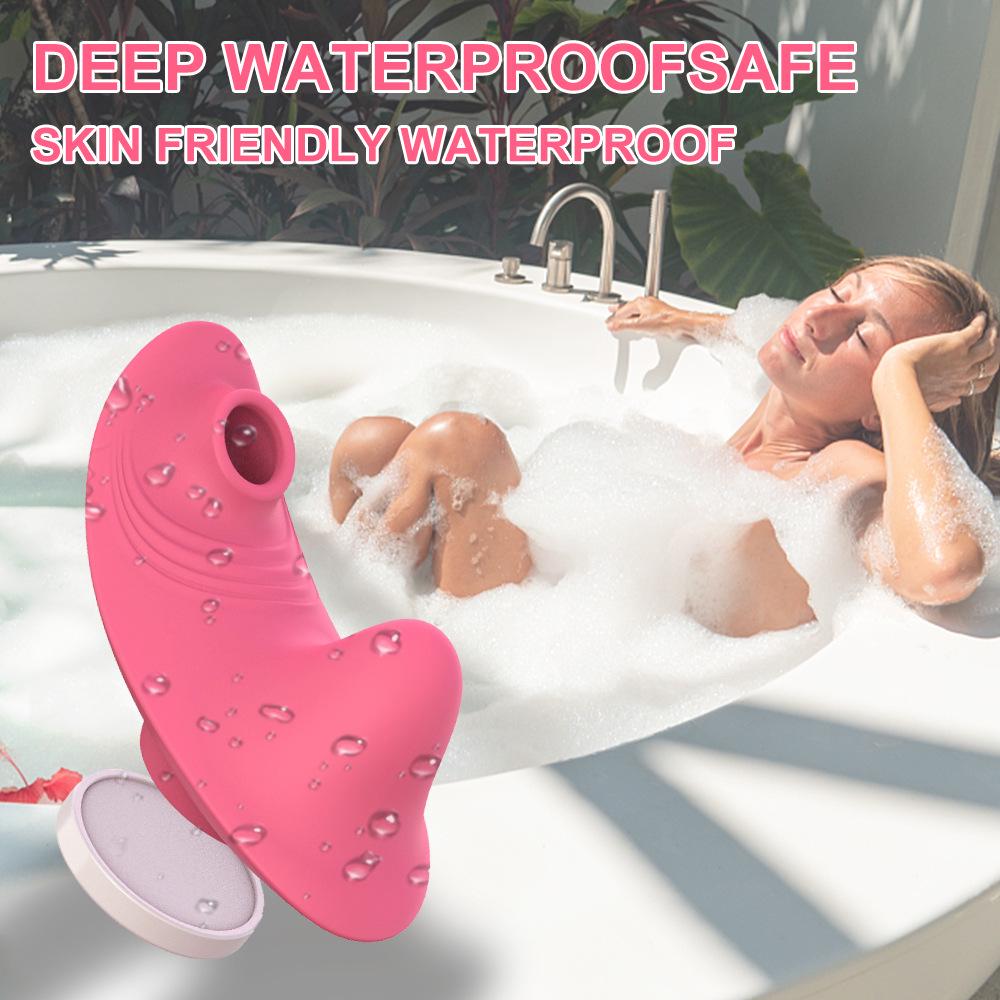 Compact Magnetic Wearable Vibrator with Remote Control for Women - Discreet Adult Pleasure Device