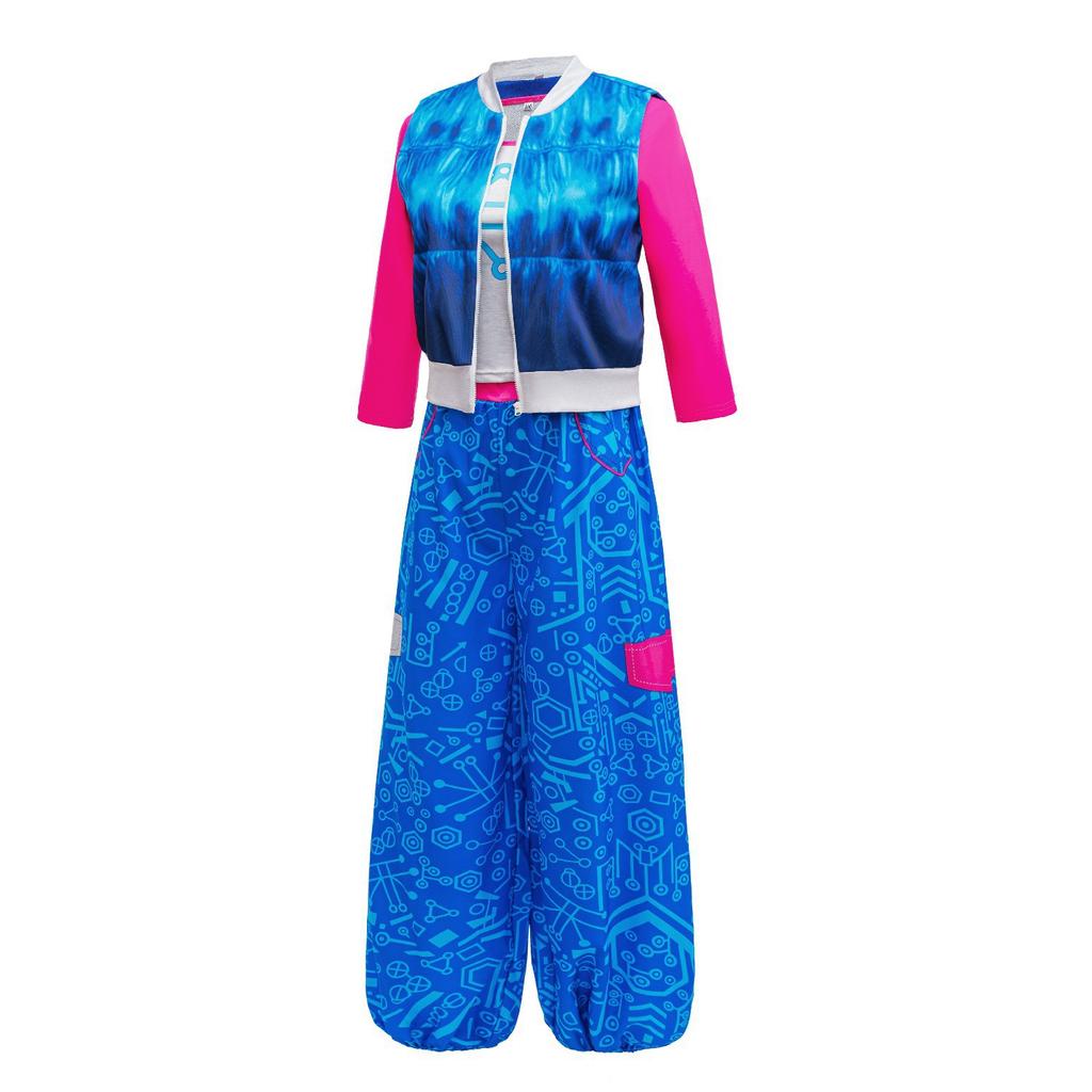 Cross-border foreign trade zombie college 4cosplay role-playing high-quality set Halloween stage performance suit