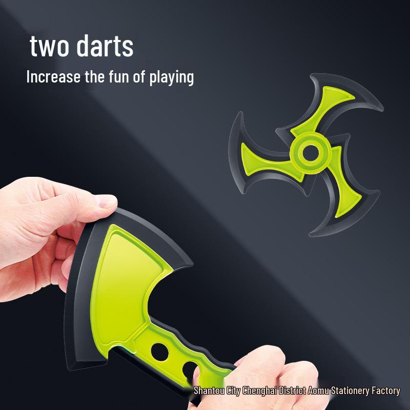 Cross-Border Axe and Boomerang Throwing Dartboard - Safe Decompression Sports Toy for Kids