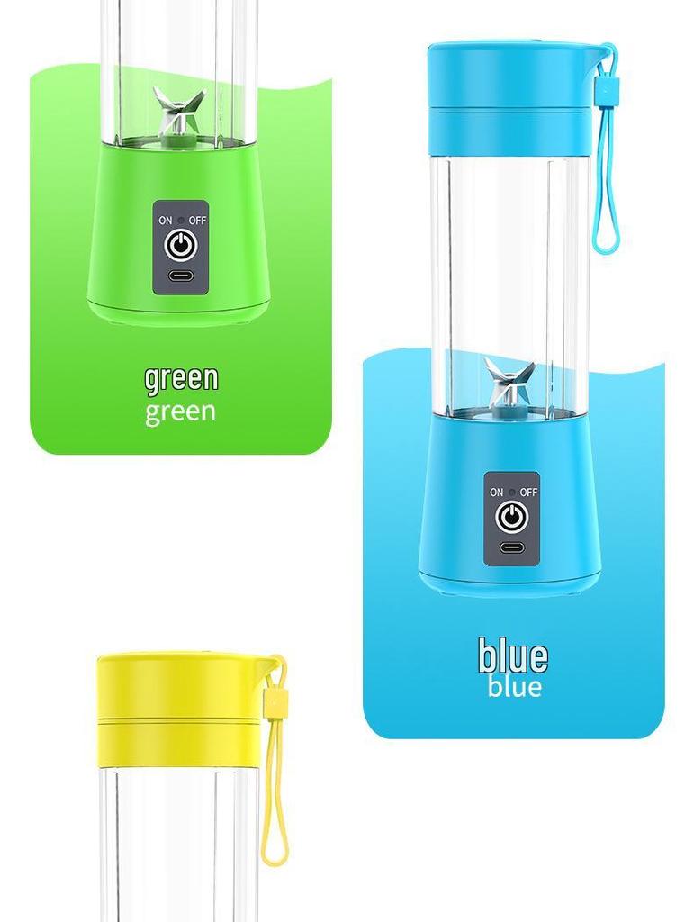 Portable USB Wireless Juicer - Compact Electric Juice Cup for On-the-Go and Home Use