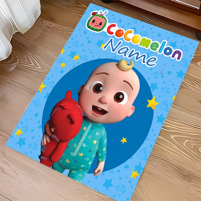 Custom personalization CoComelon - Dance Party Print Area Rug - Soft, Washable Non-Slip Indoor Mat,Living Room,Home&Office Decorative Rug