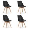 MARK Chair Black X 4