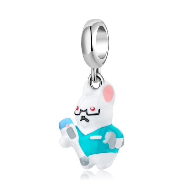 Animal City Wizarding World Life Tools Pendants Genuine 925 Sterling Silver Funny Charms Diy Accessories Fit Bracelet