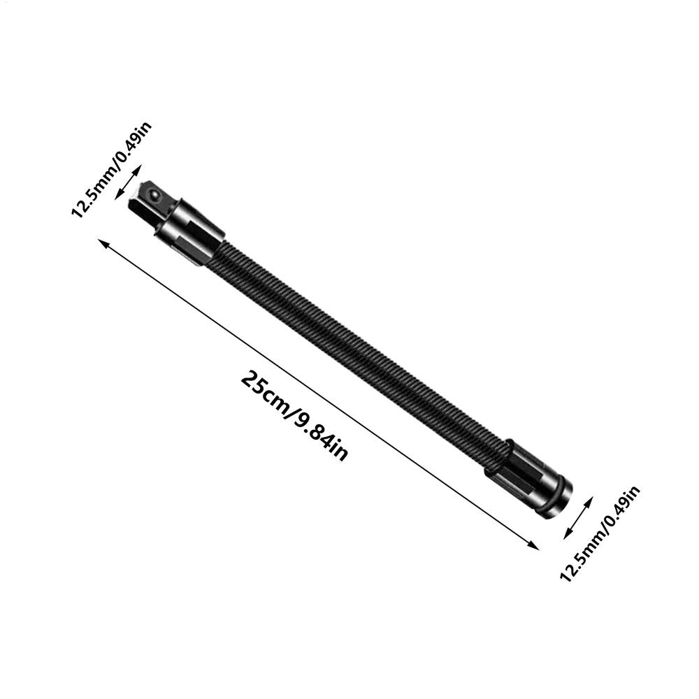 1/2 Flexible Ratchet Extension Drill Bit Extender Bar for Mechanics Automotive Motorcycle Bicycle Industry Construction Electric
