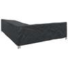 Waterproof L Shaped Furniture Cover 210D Oxford UV Resistant Patio Sectional Sofa Protector Garden Terrace Couch Shield Carry Bag 355x275x80cm