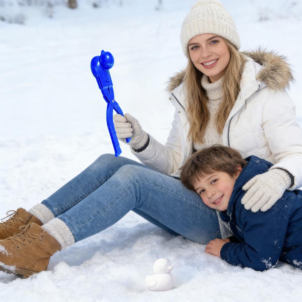 Klips do robienia śnieżek Narzędzie do formowania śniegu i piasku Idealne dla dzieci do bitew na śnieżki