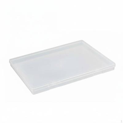 Clear Plastic Storage Box Transparent Organizer Multipurpose