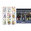 9 Sheets of  Window Decals Spring Window Stickers Decals for Glass Door Decorations