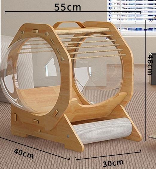 

Гнездо для кошек, космическая капсула, прочная деревянная рамка для лазанья для кошек, когтеточка, закрытый дом, теплый дом, товары для животных, принадлежности, аксессуары