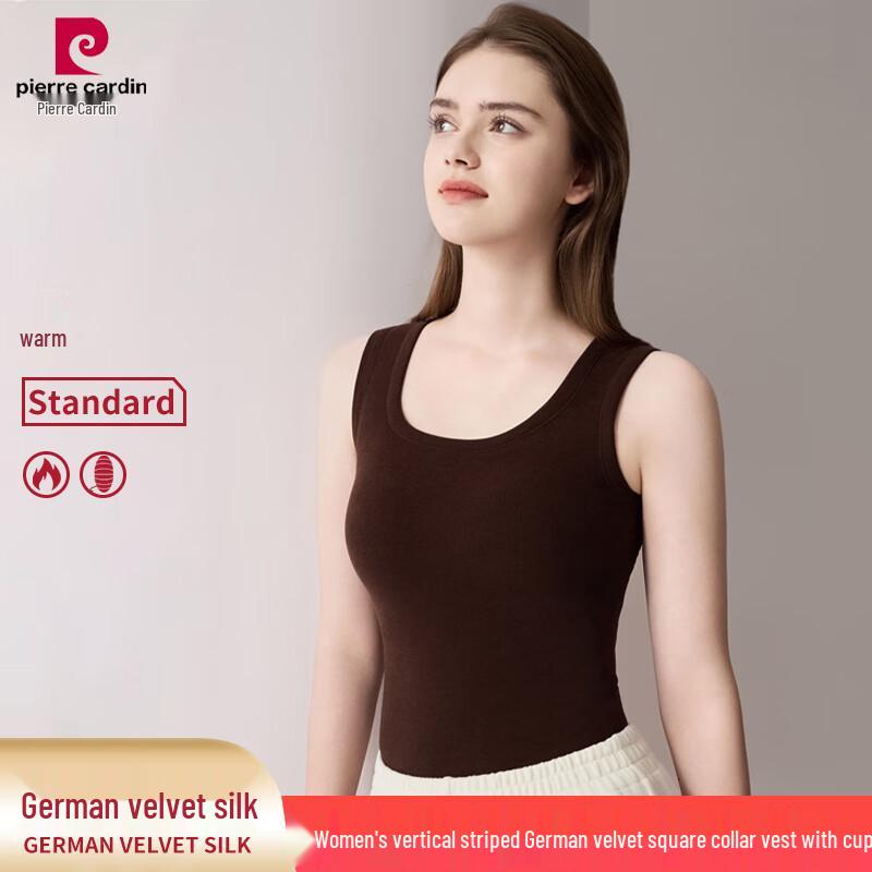 Pierre Cardin Women's Thermal Camisole with Built-in Pads