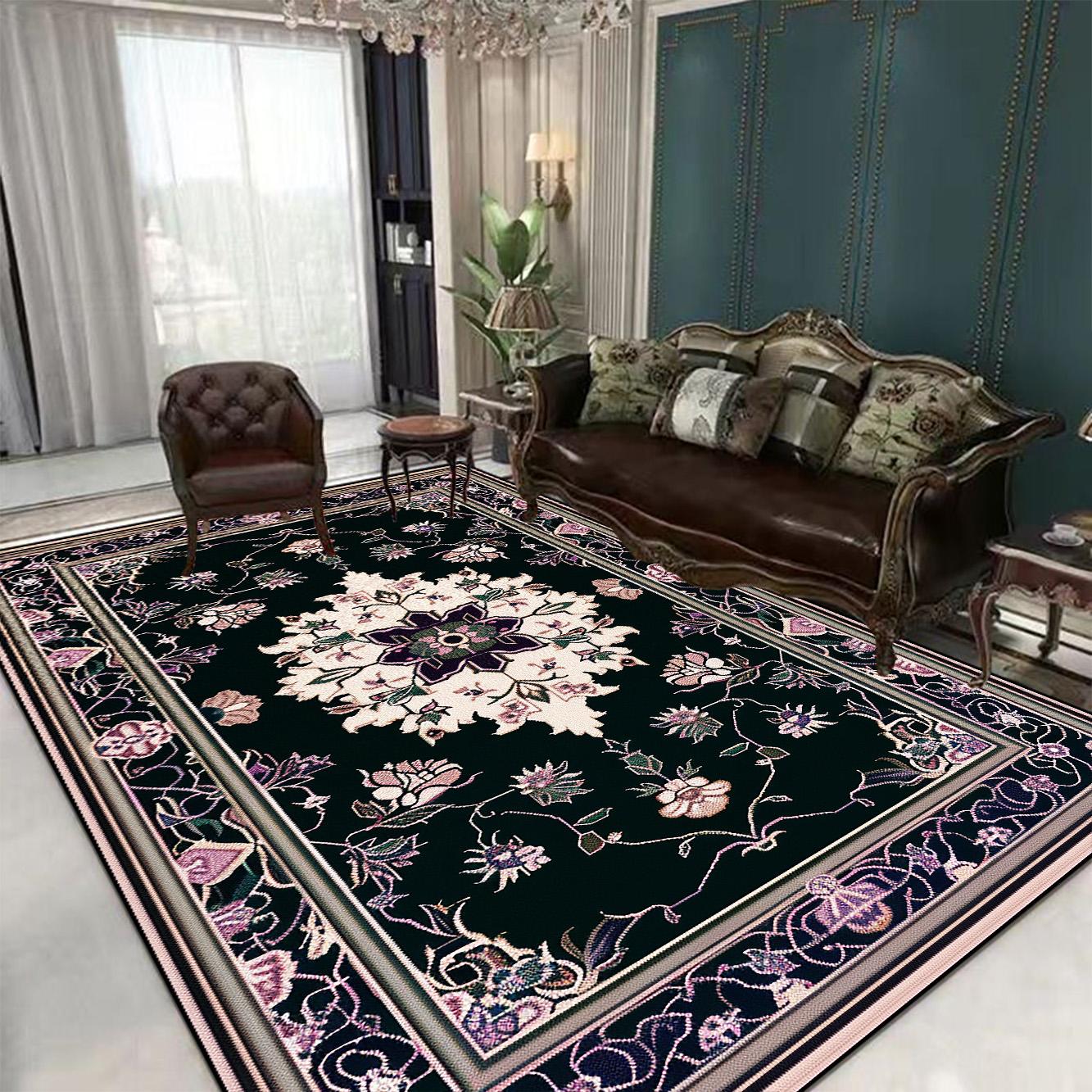 Groot Formaat Perzisch Tapijt voor Woonkamer Decoratie in Scandinavische Stijl Huis Sofa Gebiedskleden voor Slaapkamer Wasbare Antislip Grote Vloermat 140*200cm