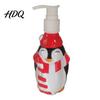 Decorative Soap Dispenser 350ML Christmas Dispenser Santa Claus Tree Penguin Shape Refillable Empty Pump Bottle Bottle Plastic for Hand Soap Lotion