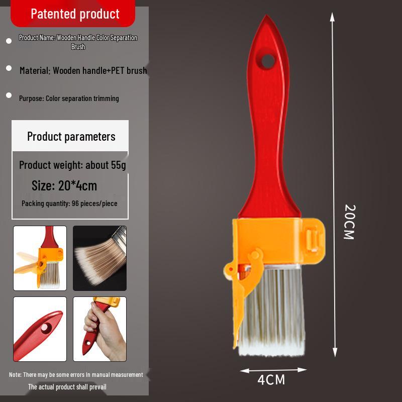 Multi-Purpose Corner & Wall Paint Brush for Latex Paint