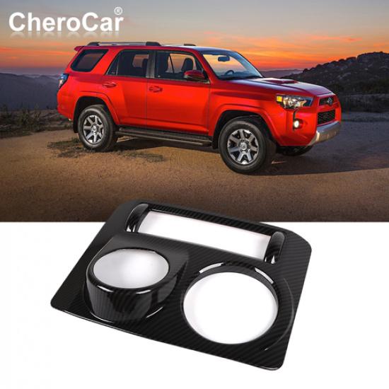 For 10+ 4WD Drive 4runner Limited/SR5 Console Panel Trim Frame Carbon Fiber ABS