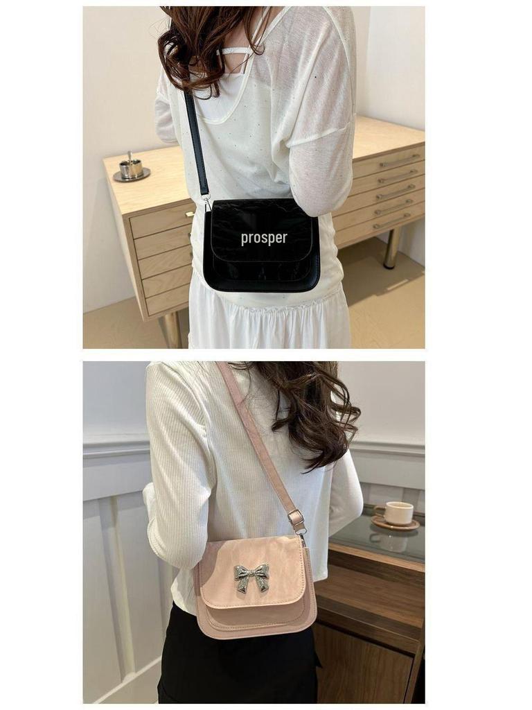 2025 Trendy Women's Versatile Crossbody Bow Bag – Chic, Compact, and Stylish