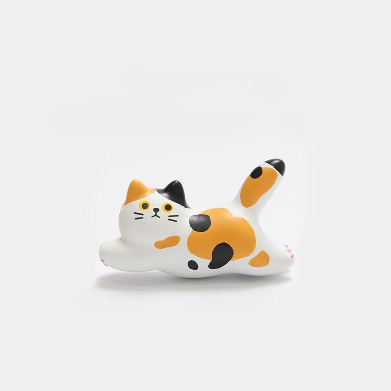 Cute Cat Refrigerator Magnets Sticker Creative Resin Cartoon 3D Cat Fridge Sticker Fridge Magnets Home Kitchen Decoration Gifts