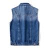 New Workwear Denim Jacket Men's Spring and Autumn American Retro Loose Spring Denim Vest Jacket
