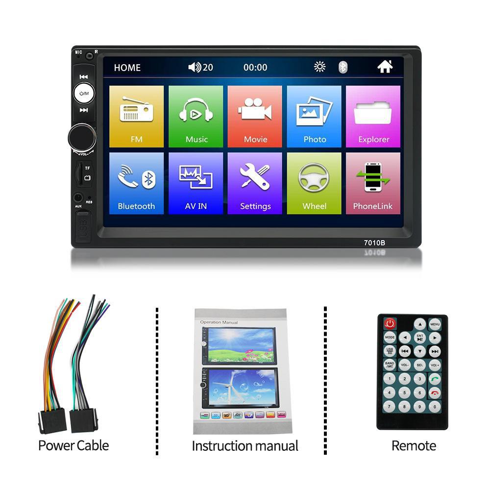 7-Inch Car MP5 Player with Bluetooth and Reversing Camera
