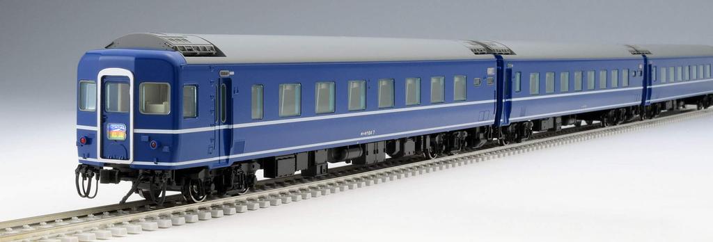 TOMIX HO Gauge 24 Series Express Sleeper Car Set Model Train 24-Type (4 Cars) HO-9043