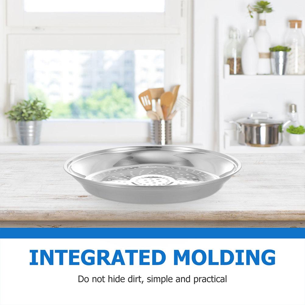 Tlakový hrnec Wok Pařák Knedlíky na Zeleninu Nerezová Ocel Konzervační Mřížka