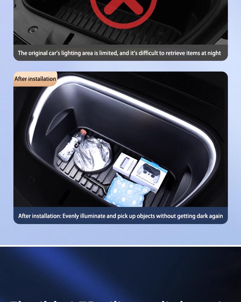 Suitable Trunk and Camping Light for 2021-2023 Tesla Model 3/Y