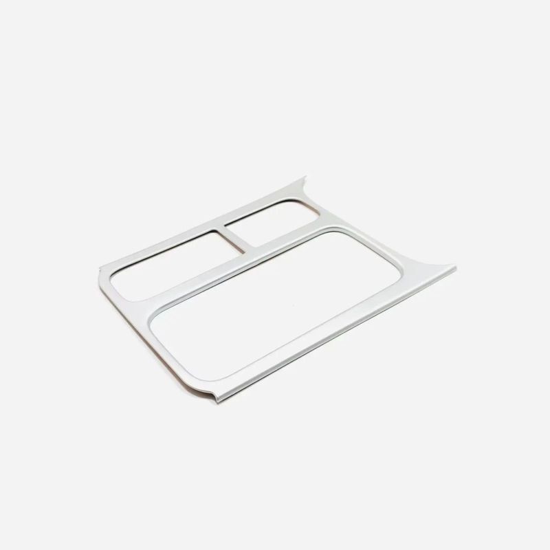 For Volkswagen VW Tiguan 2009 2010 2011 2012 2013 2014 2015 ABS Chrome Front Console Water Cup Holder Frame Cover Trims Sticker