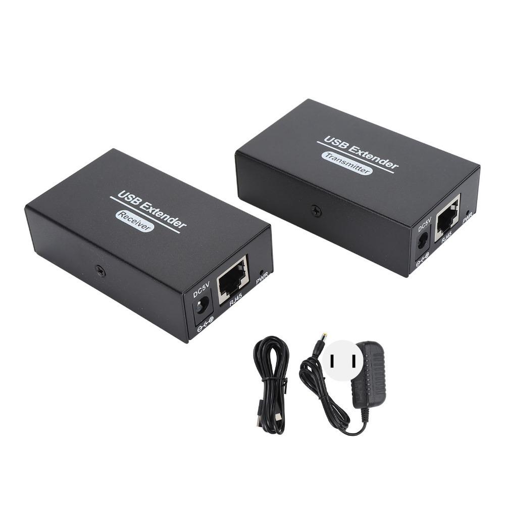 Пара с 4 портами USB 2.0, концентратор, Ethernet LAN-удлинитель, USB через Ethernet, для Android A Pair of