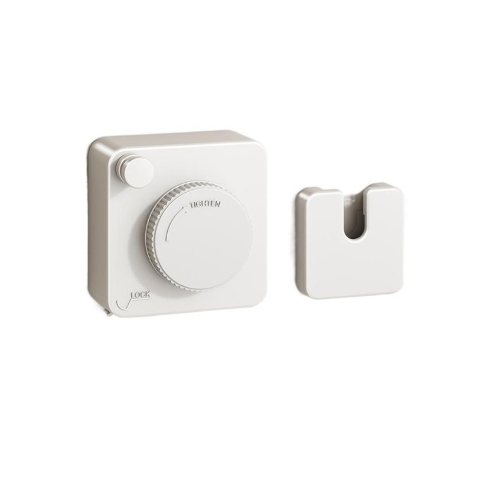 Retracting Retractable Clothesline Wall Mounted Clothes Drying Laundry Rope  Shower Room