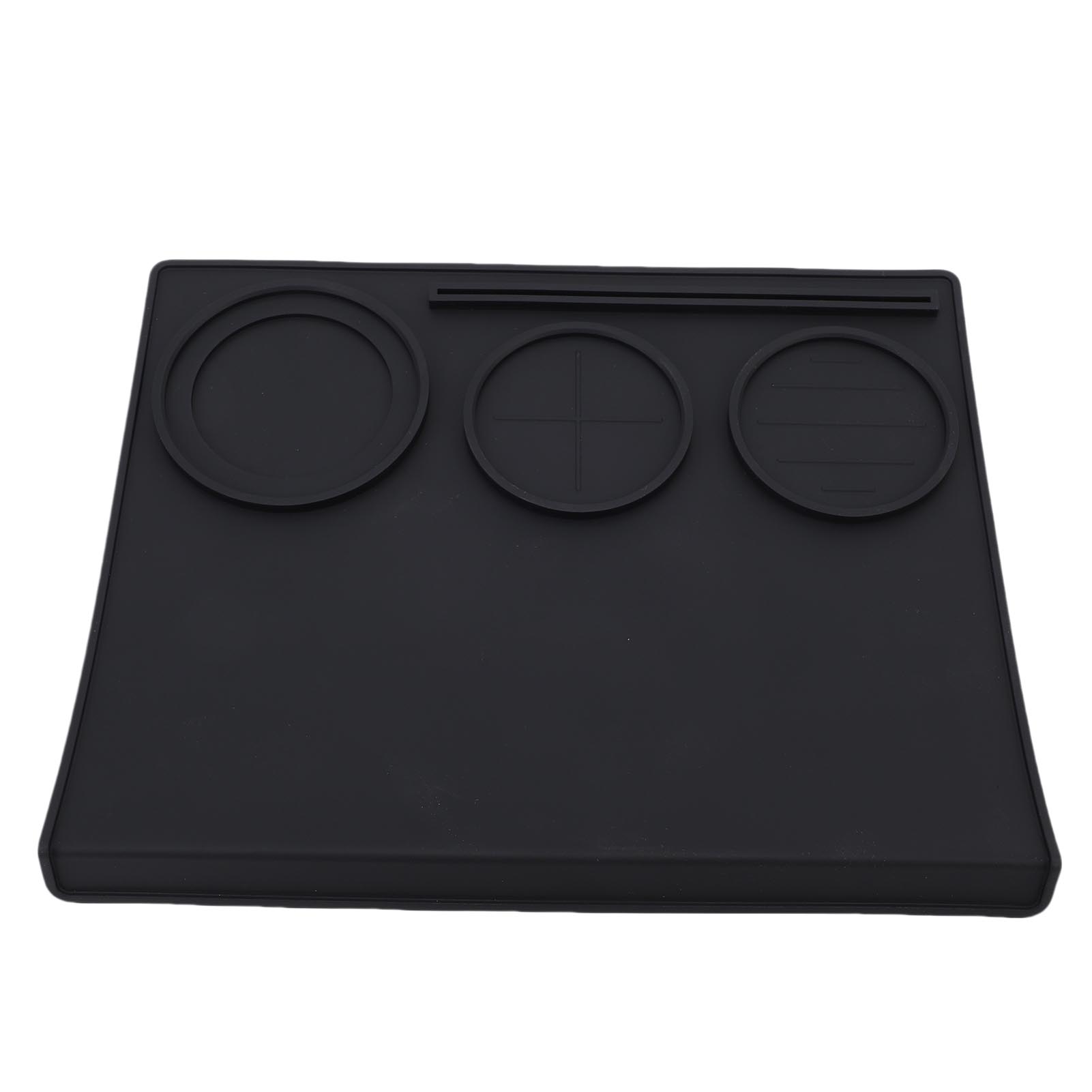 

Silicone Coffee Tamping Mat Anti Slip Lightweight 230 celsius High Temperature Resist Coffee Tamp Pad for Home Kitchen
