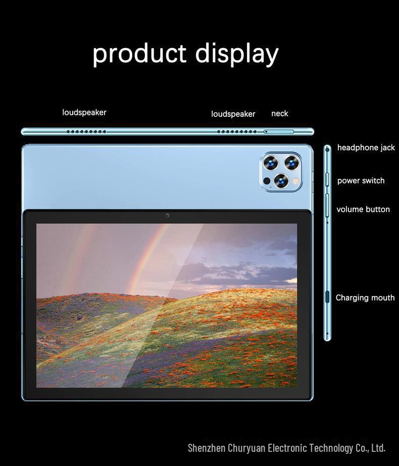 2024 X95 Metal Shell 10.1-inch Tablet with English Google OS