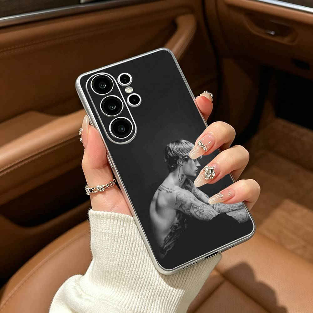 Top pop male singer Justin-B- Bieber Clear Phone Case for Samsung S25, S24, S21, S22, S23, S30, Ultra, S20, Plus, FE, Lite