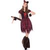 Halloween Costume Adult Masquerade Party Animal Fox Female Cosplay Nightclub Stage Costume