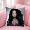 Dark American Movie JJennifers Body Cushion Cover Pillow Case Soft Skin Friendly Fabric  Concealed Zipper